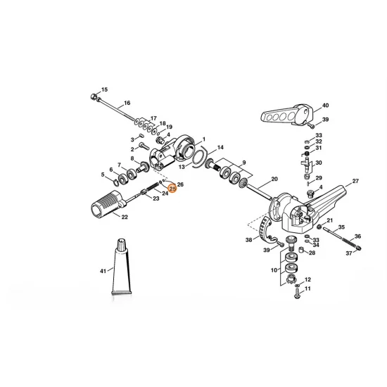 STIHL  Podkładka 5,1x8,3x0,8 9291 021 3861